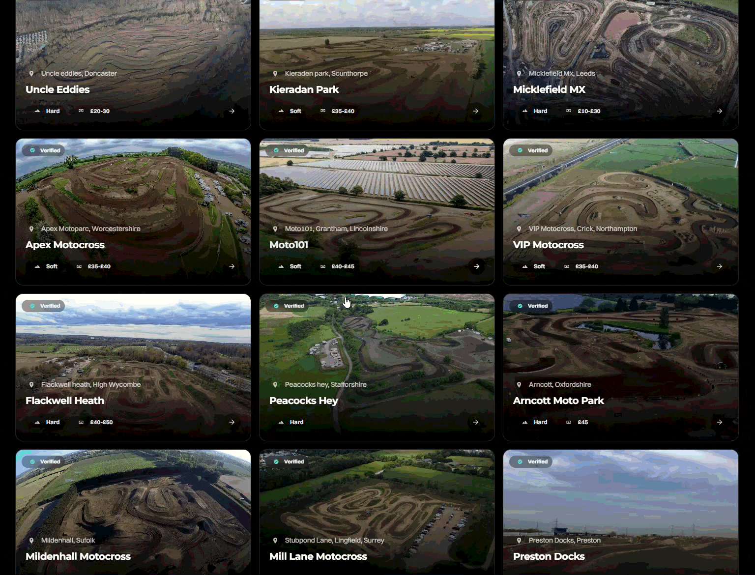 Create or claim your track