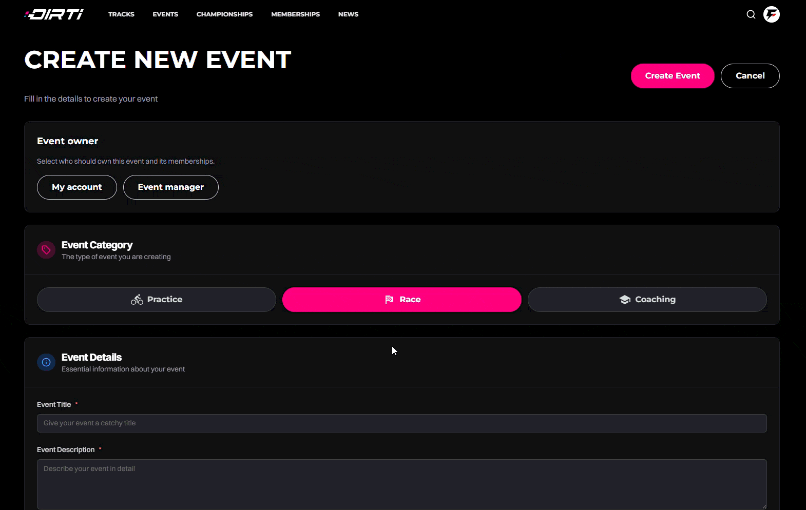 Set up classes and pricing