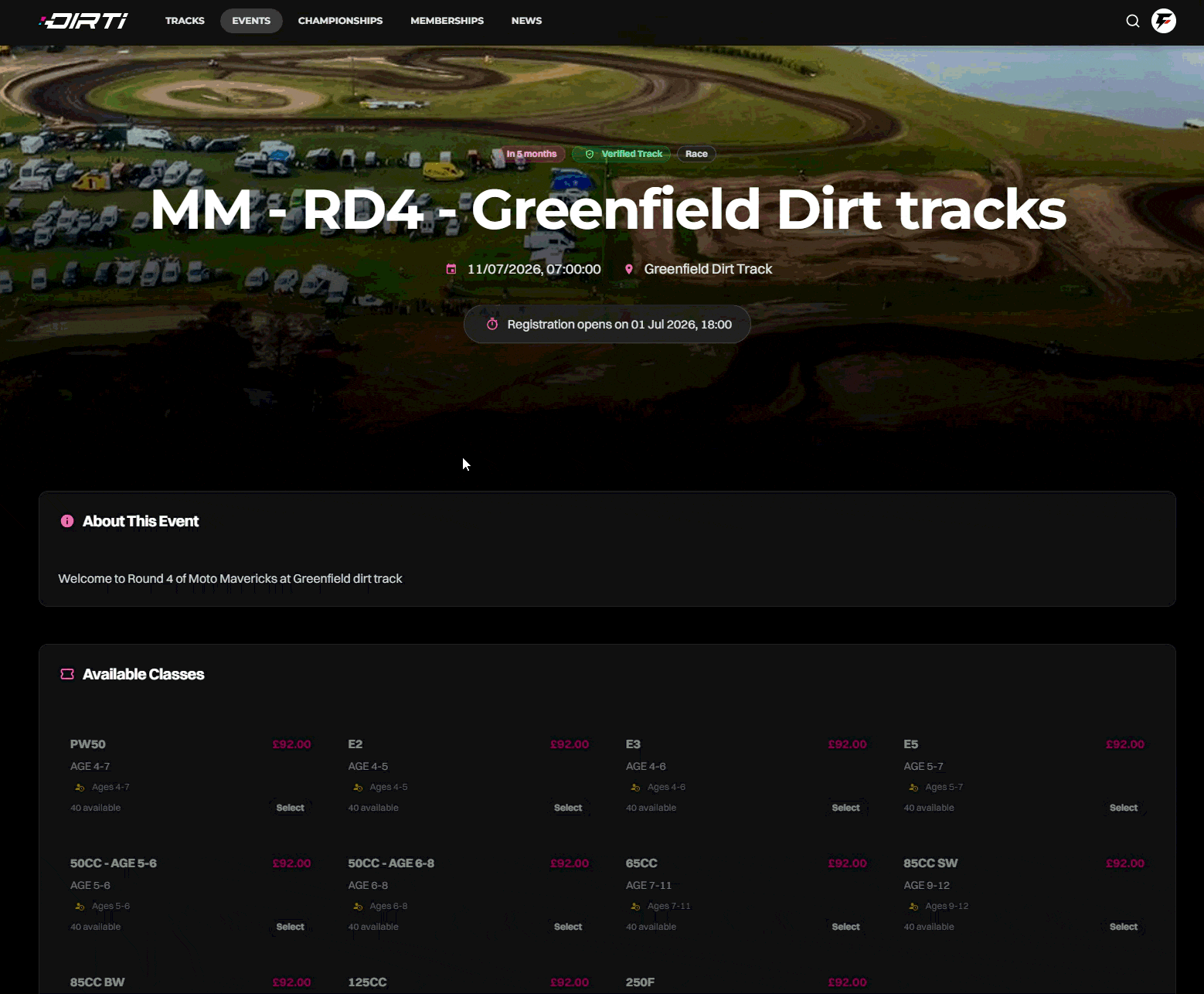 Open bookings and take payments